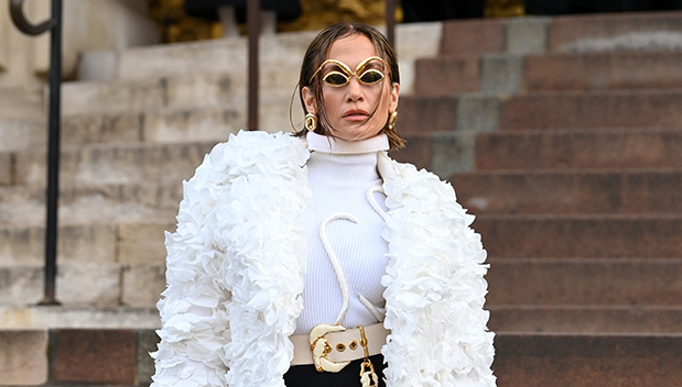 Jennifer Lopez's Fashionable Statement At Paris Fashion Week - SurgeZirc